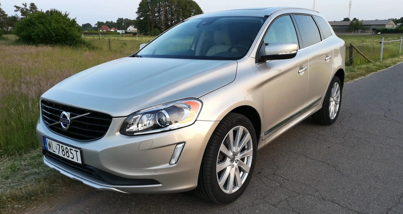 Volvo XC 60 cena 87700 przebieg: 74475, rok produkcji 2017 z Legionowo małe 172